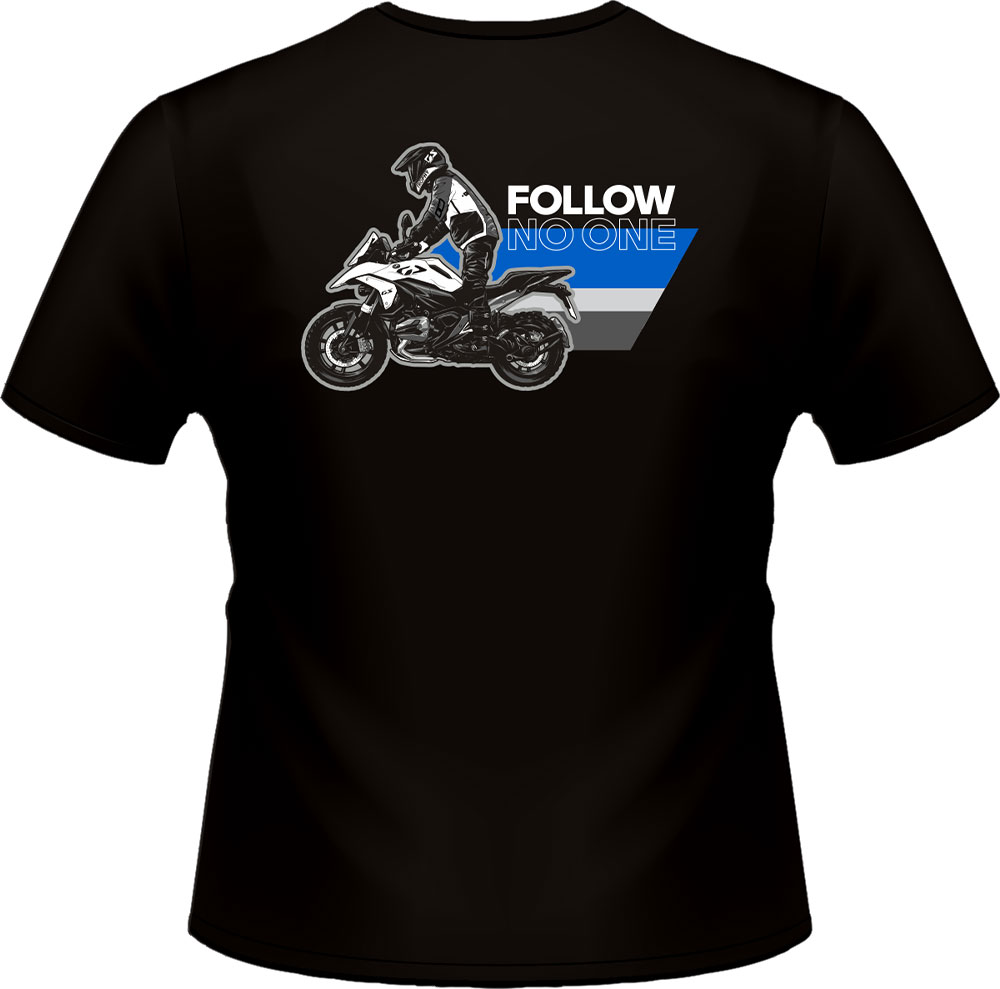 Follow No One Bike T-shirt