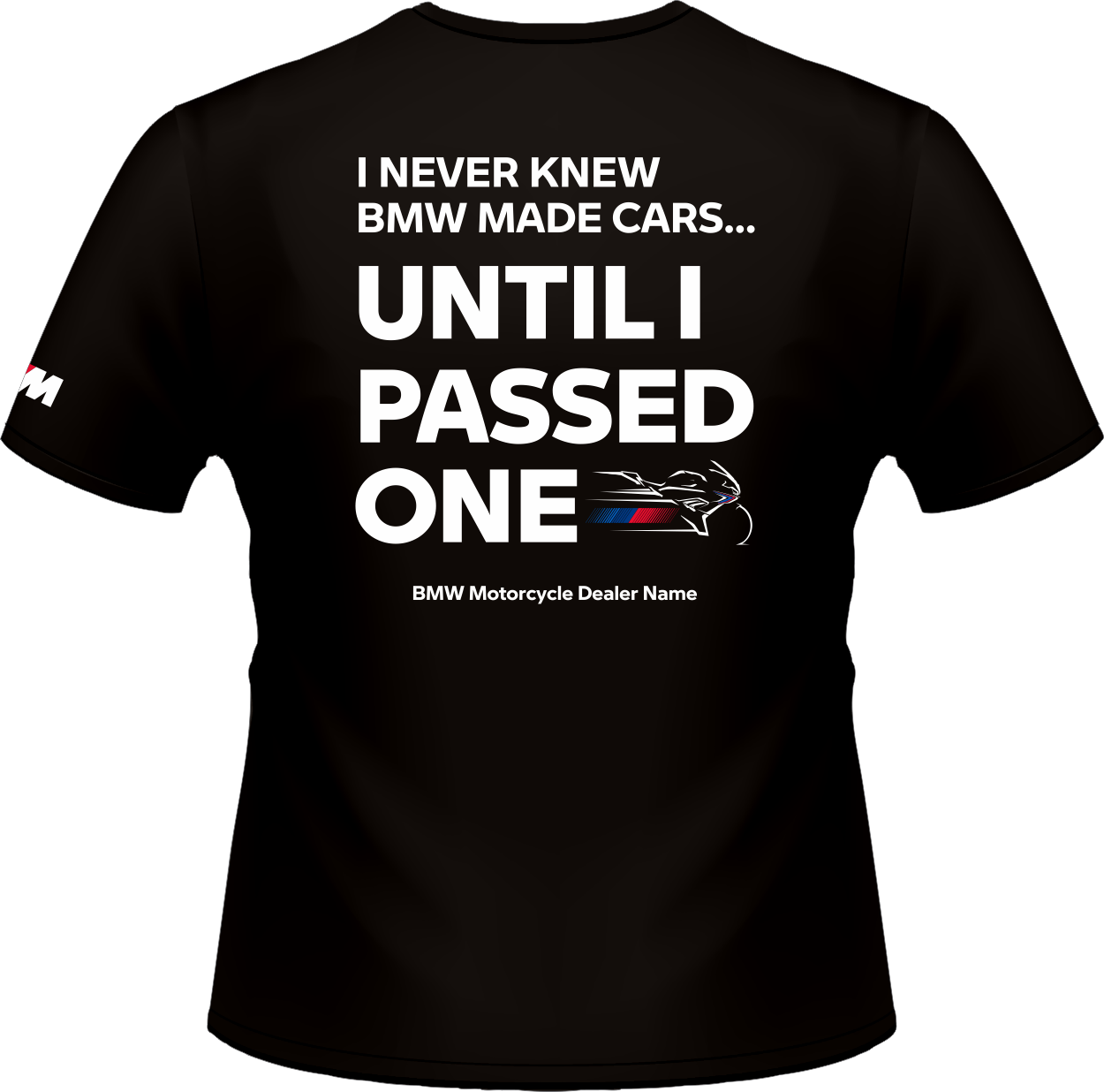 Personalized BMW Motorrad 2023 I Never Knew…T-shirt