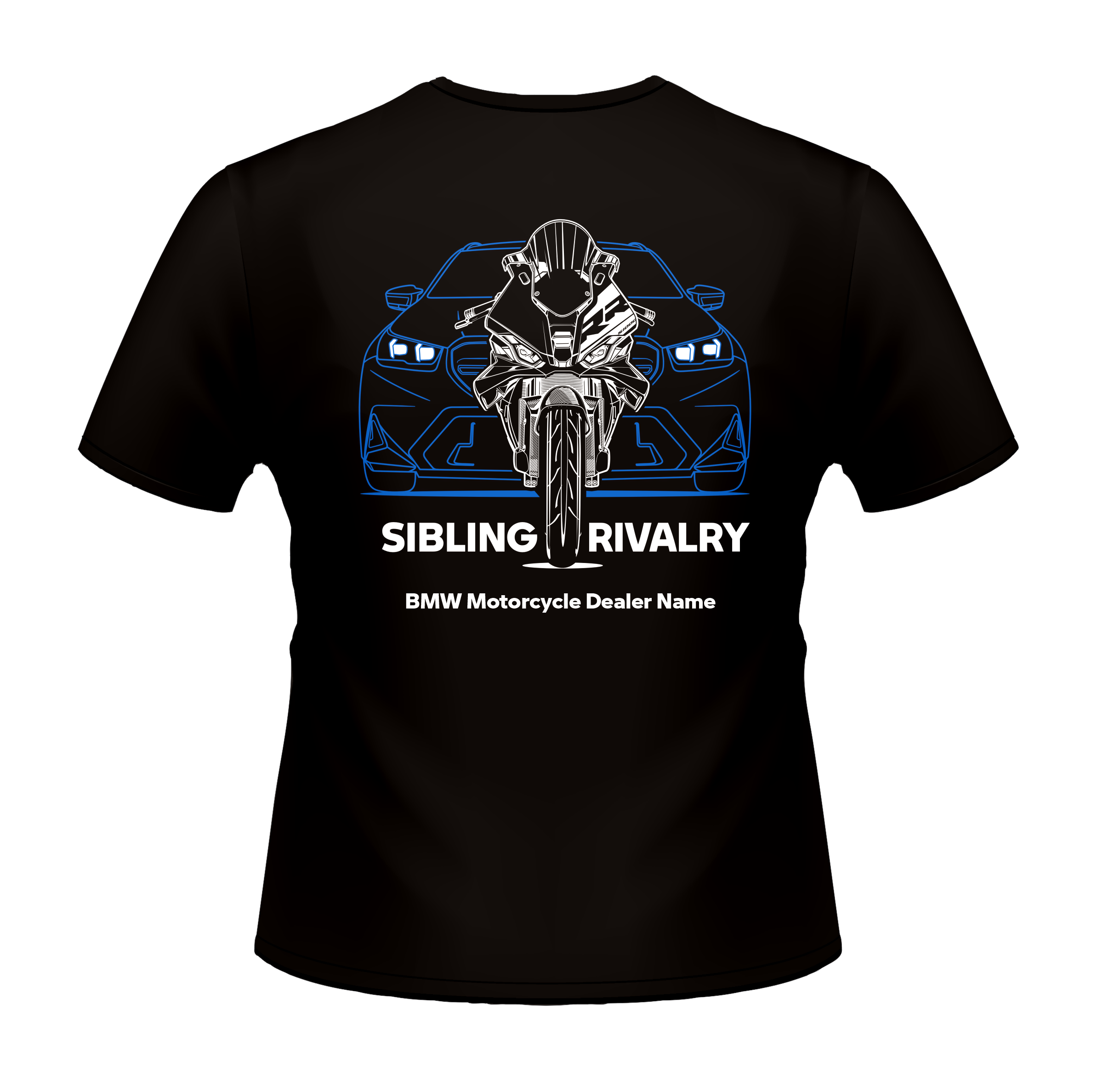 Personalized BMW Motorrad Sibling Rivalry T-Shirt